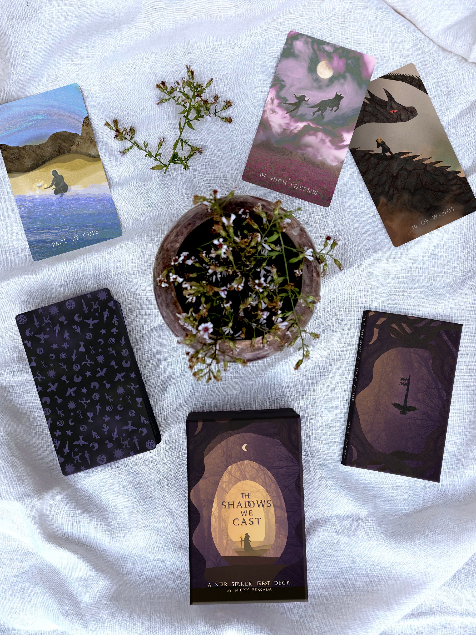 PRE-ORDER The Shadows We Cast: A Star Seeker Tarot Deck