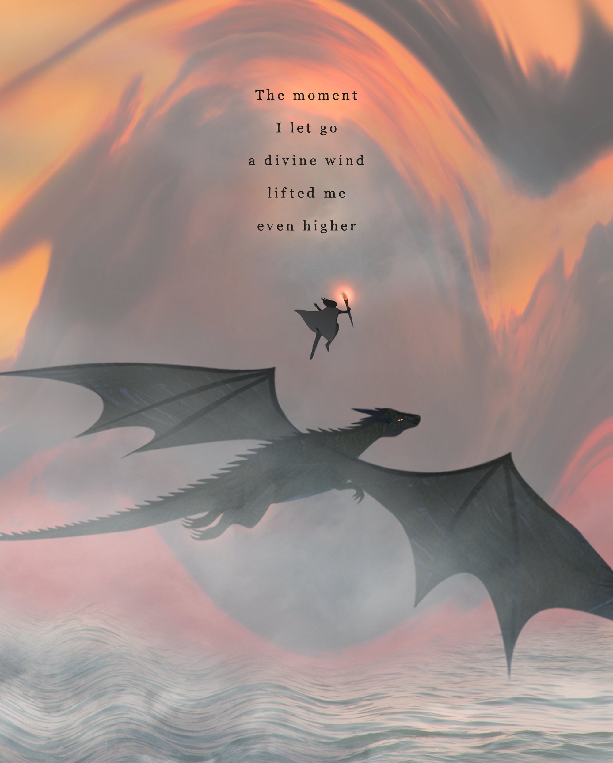 Divine Wind 🌬️ Art Print