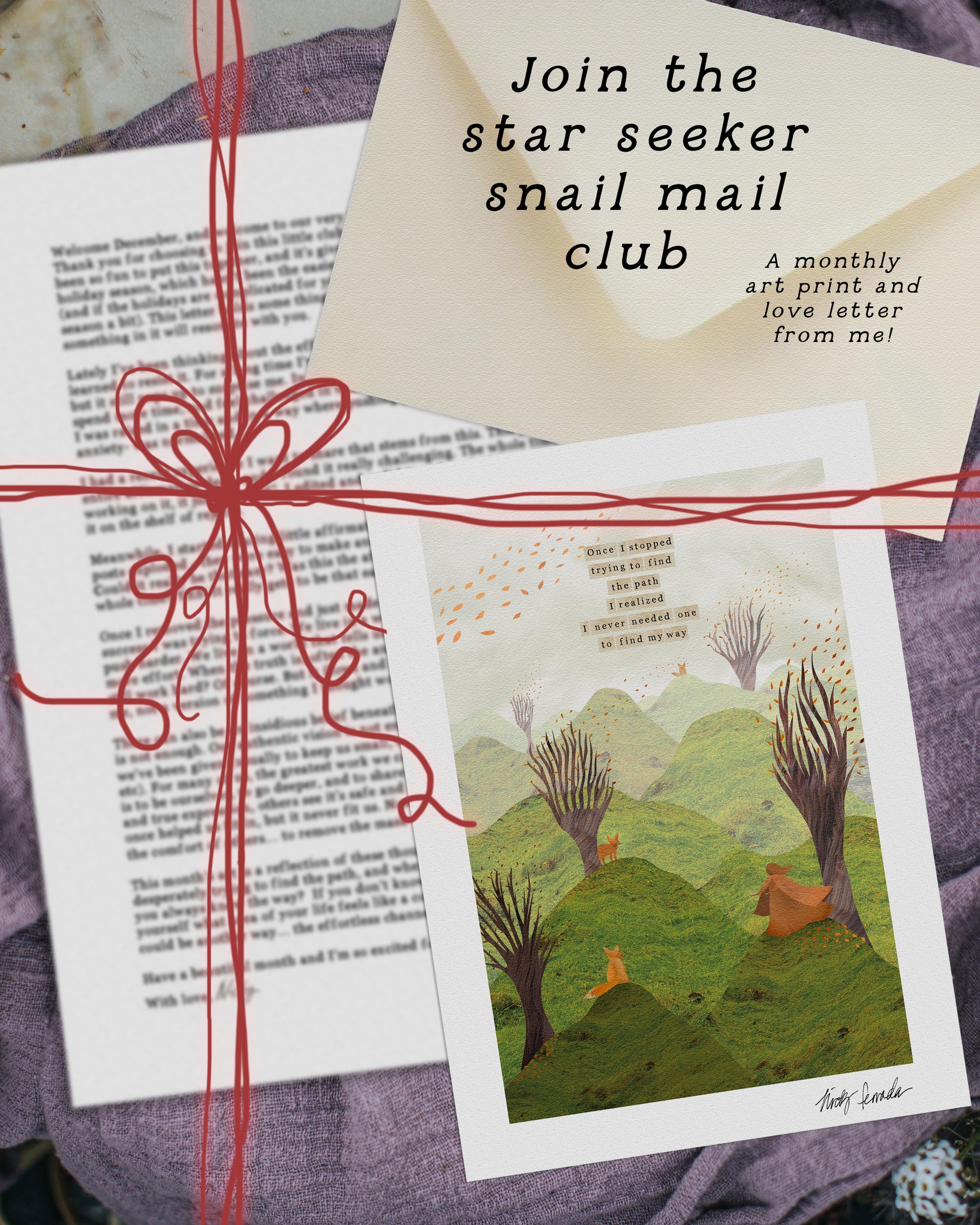 Star Seeker Snail Mail Club - GIFT OPTION