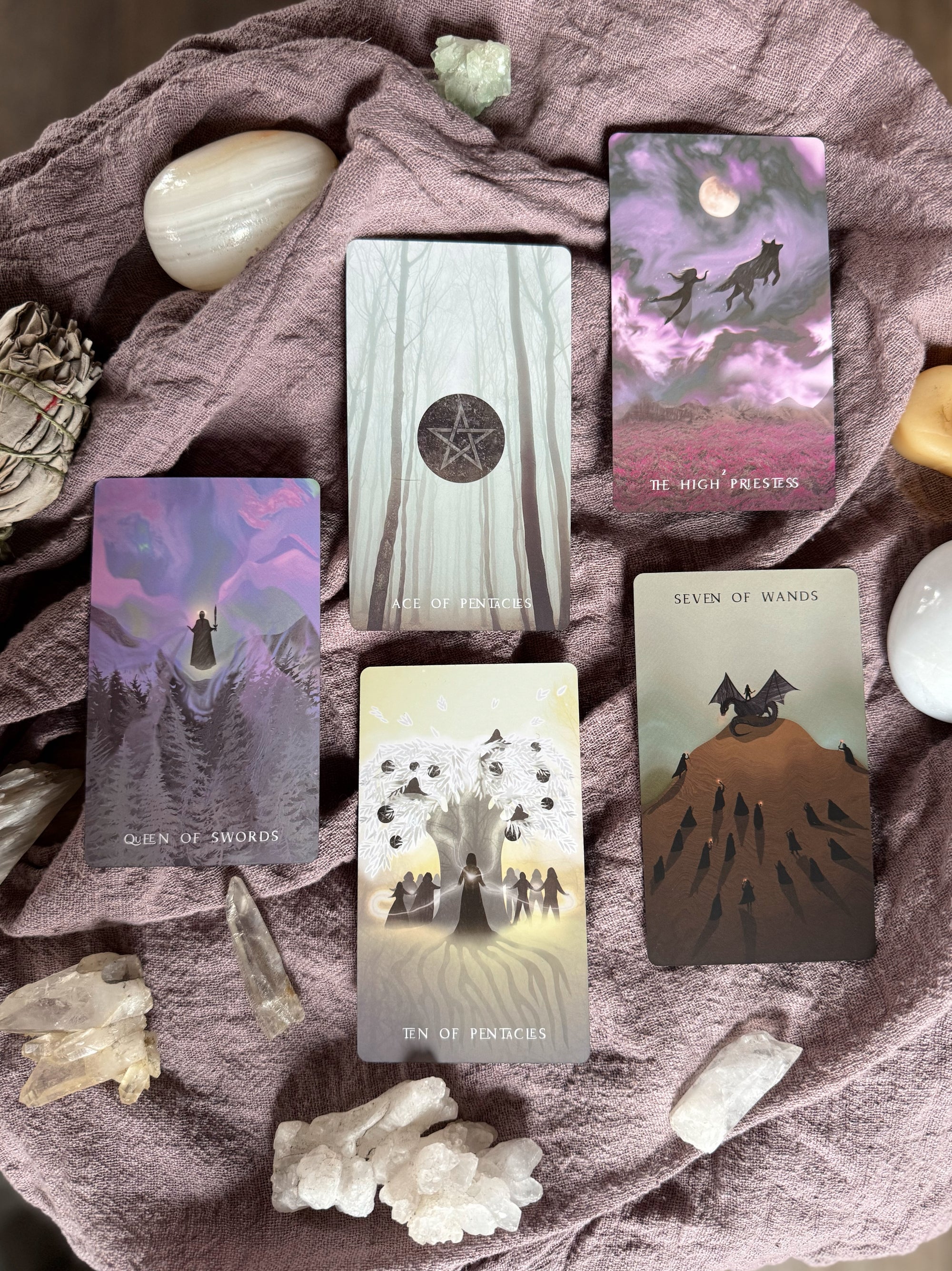 PRE-ORDER The Shadows We Cast: A Star Seeker Tarot Deck