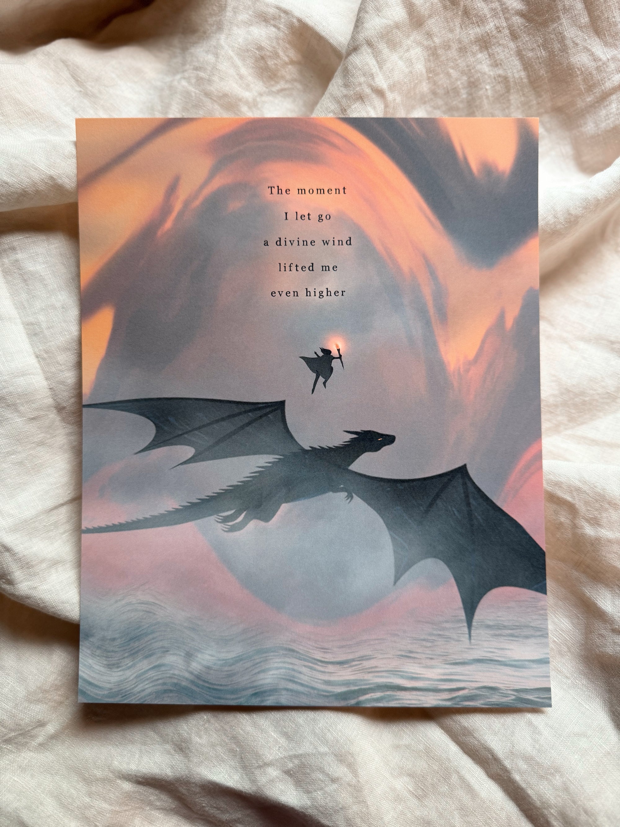 Divine Wind 🌬️ Art Print