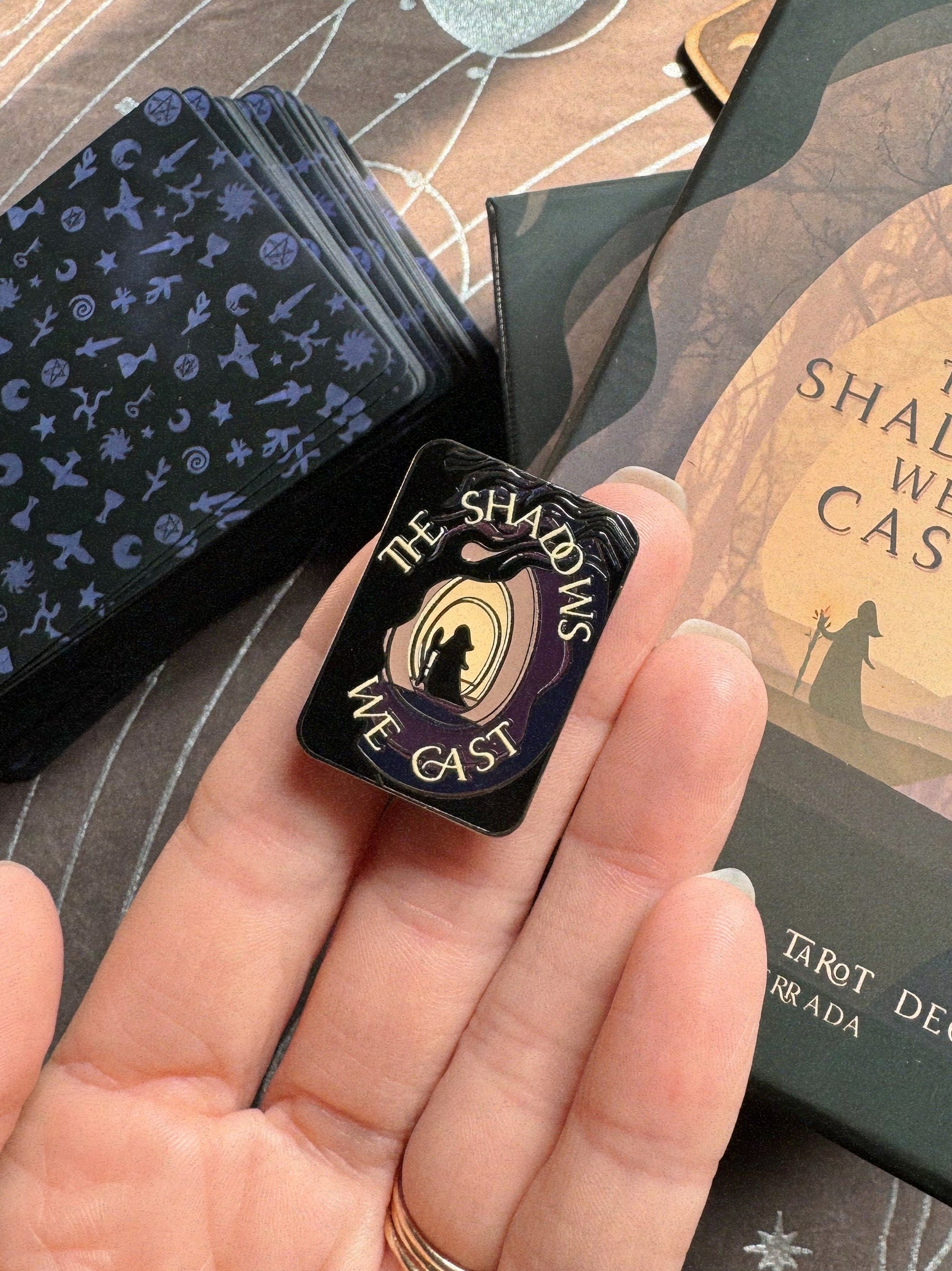 Hard Enamel Pin - The Shadows We Cast