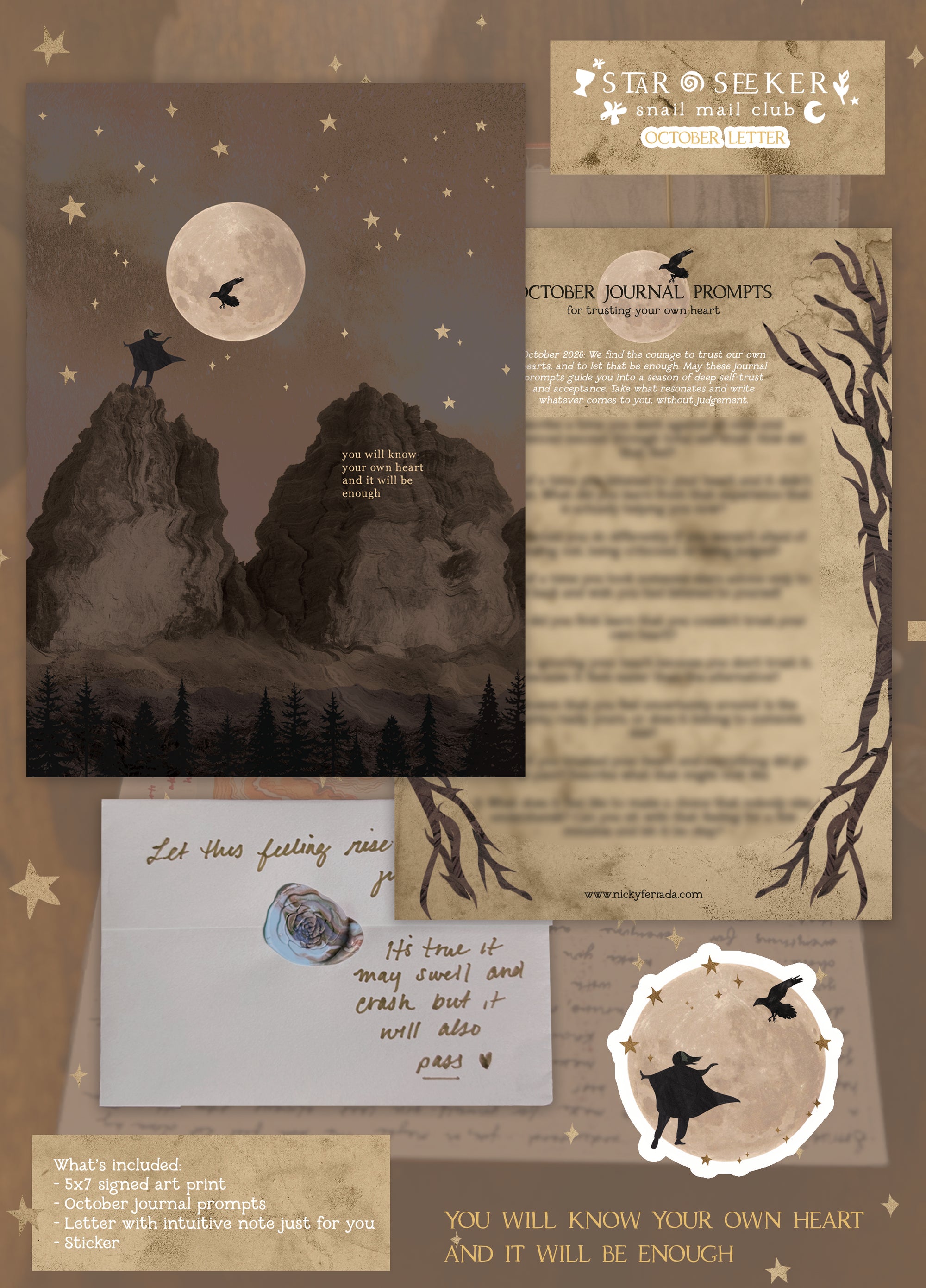 Star Seeker Snail Mail Club - GIFT OPTION