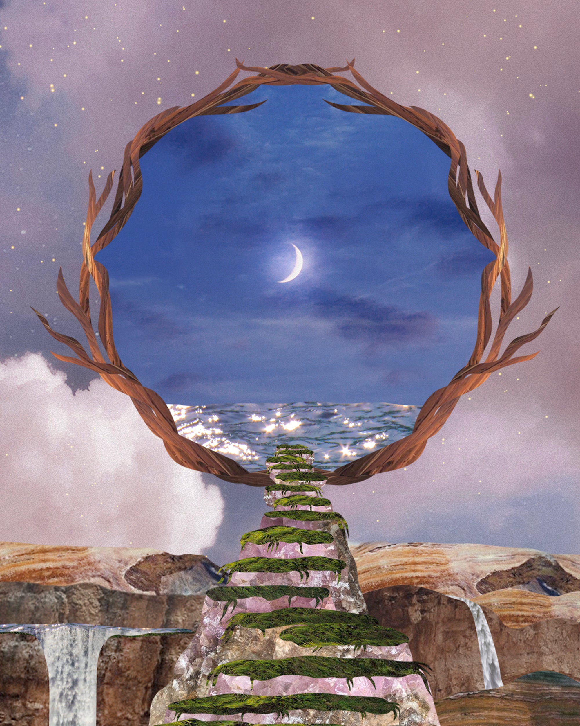 The Portal 🌙  Limited Edition Giclee Art Print