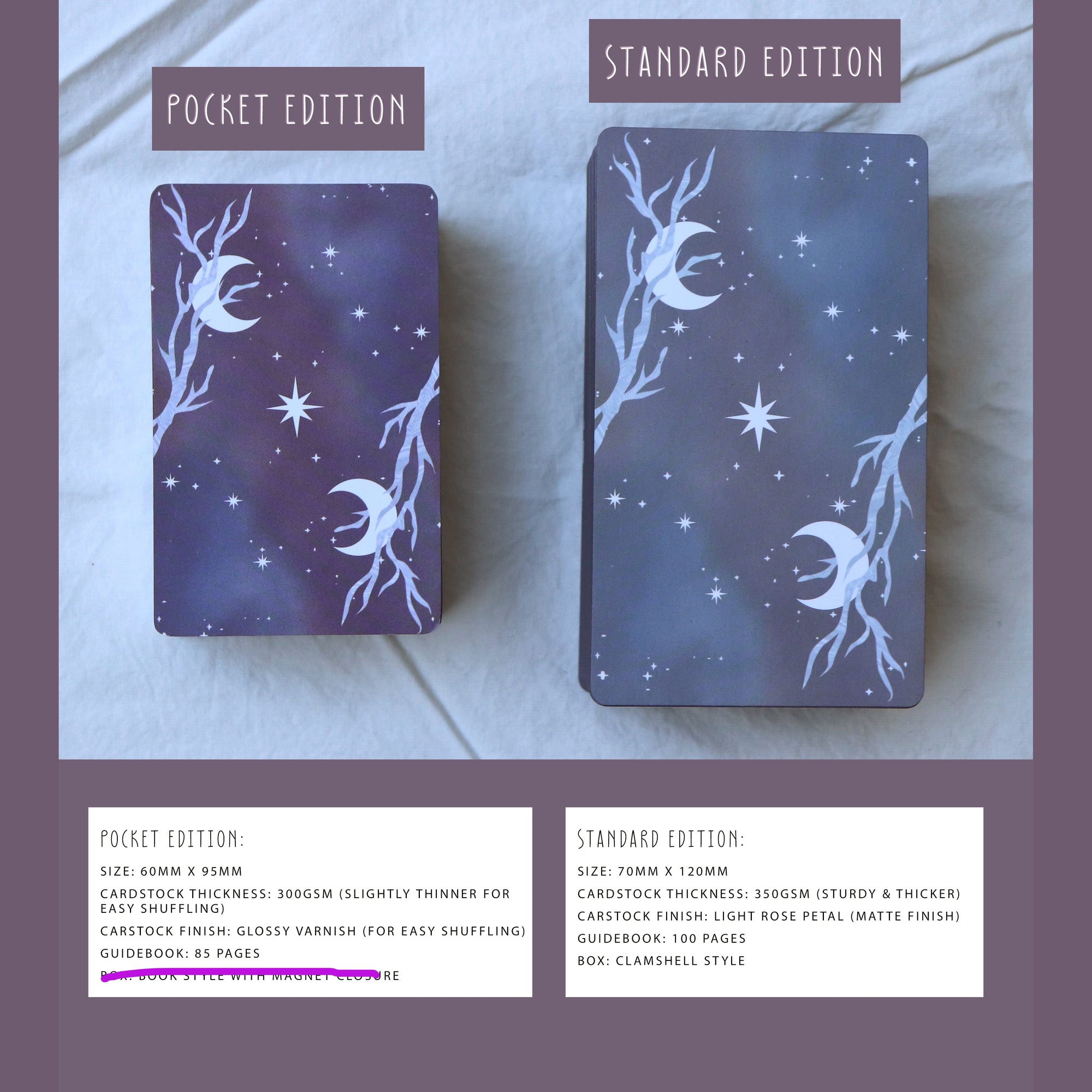 *NO BOX* Star Seeker Tarot Deck - Pocket Edition