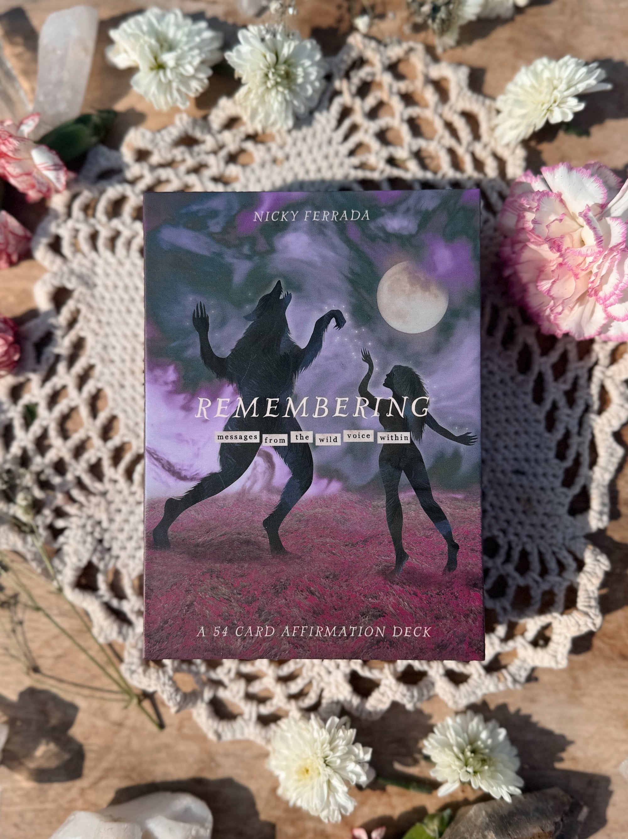 COMING SOON! Remembering: Messages from the Wild Voice Within Affirmation Deck