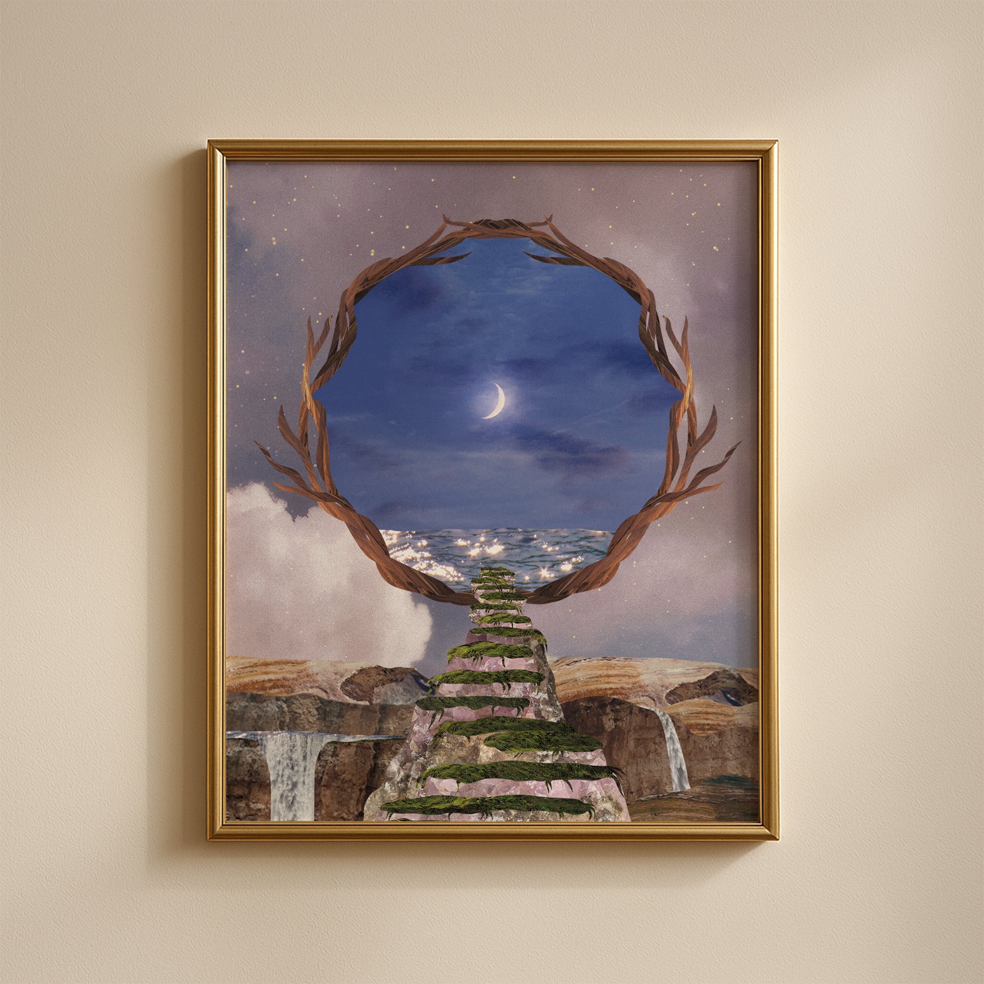 The Portal 🌙  Limited Edition Giclee Art Print